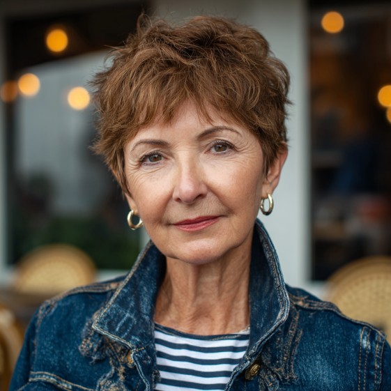 Textured Short Pixie Cut with Effortless Volume