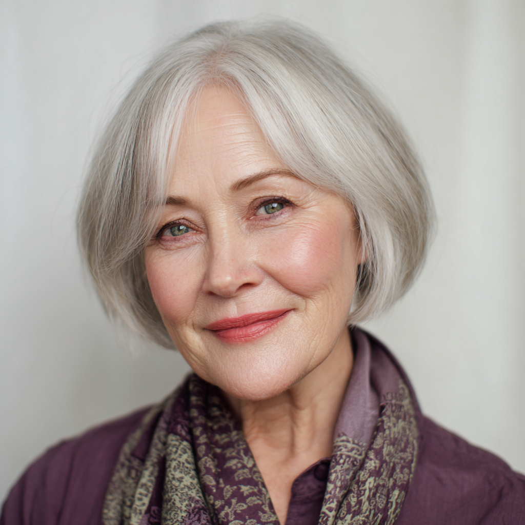 Chic Textured Bob with Subtle Volume