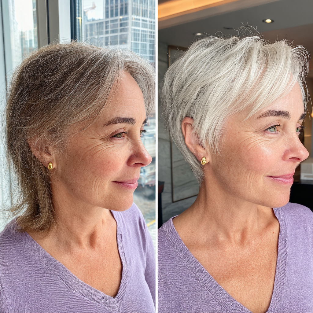 Chic Textured Pixie with Soft Front Layers