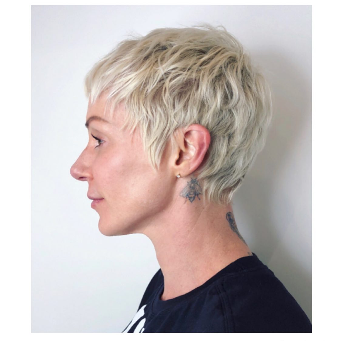 Choppy Textured Pixie Cut with Feathered Layers