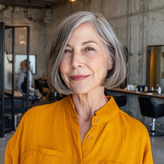 Elegant Soft Gray Lob with Subtle Movement