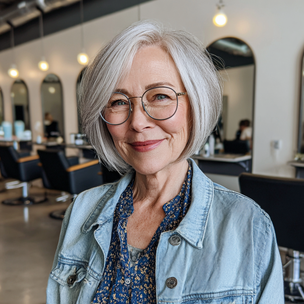 Modern Textured Bob with Subtle Volume