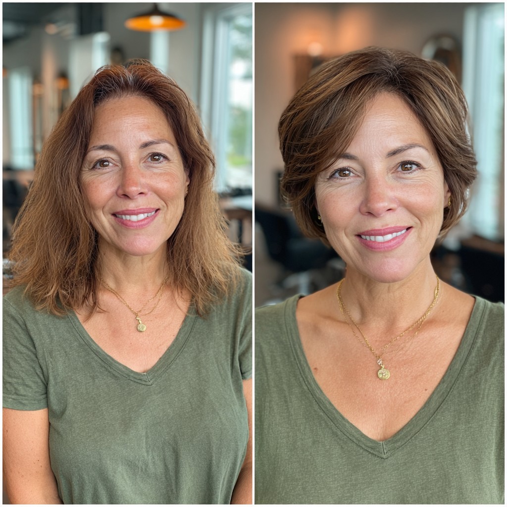 Modern Textured Short Bob with Subtle Layers