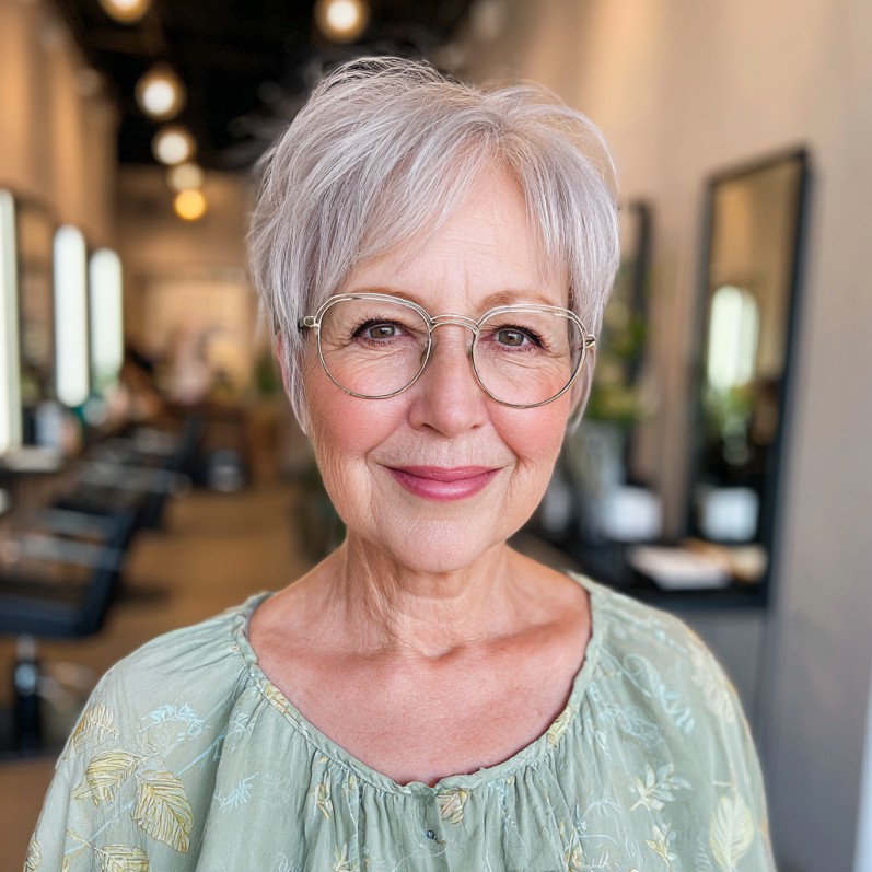 Soft Textured Pixie Cut with Subtle Layers