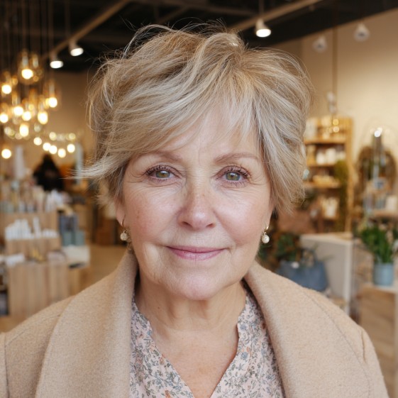 Textured Short Cut with Soft Volume