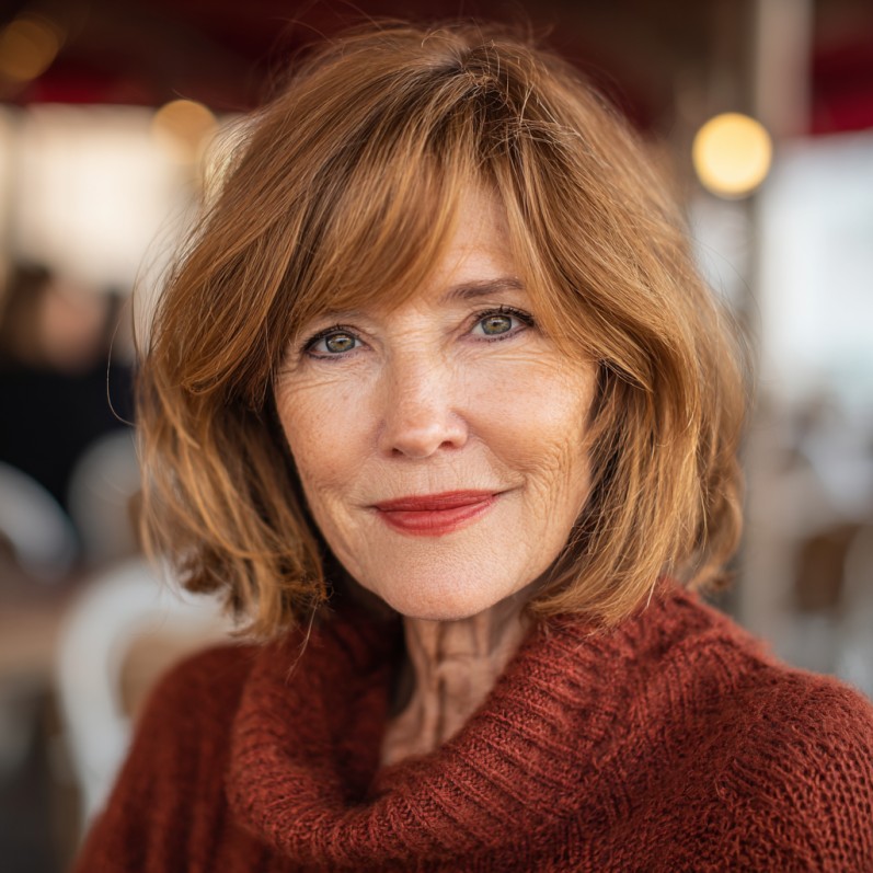 Textured Shoulder-Length Cut with Soft Layers