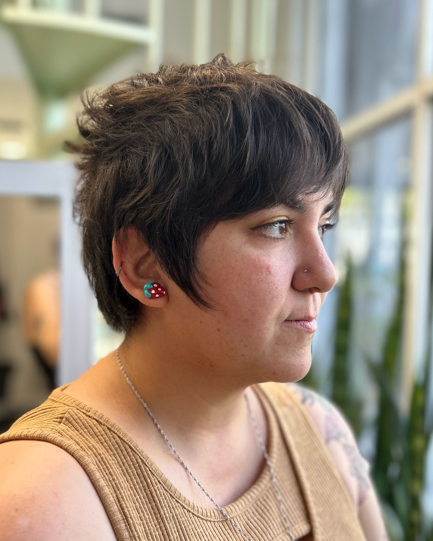 Textured Wispy Pixie Cut with Playful Layers