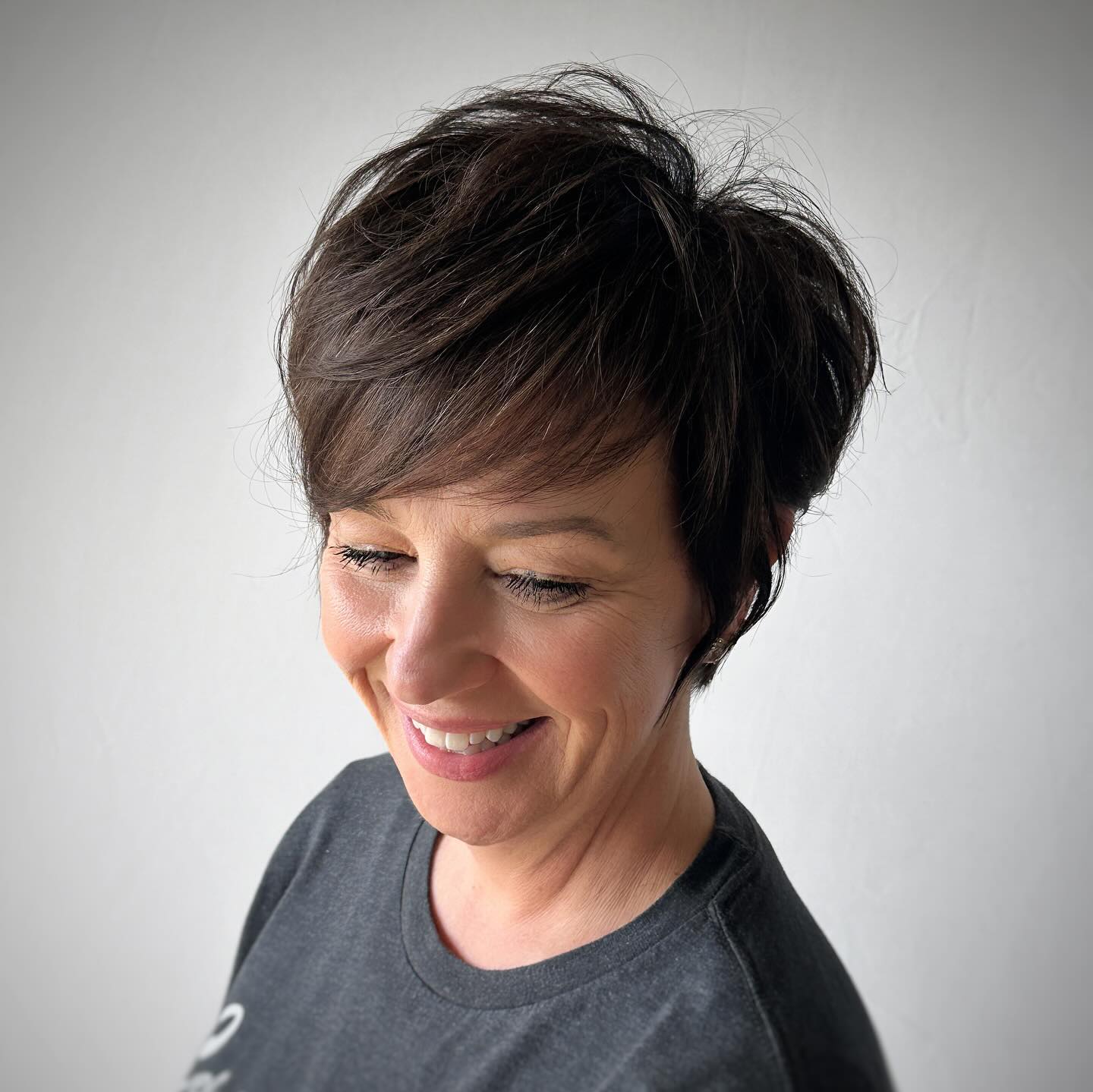 Textured Wispy Pixie Cut with Subtle Volume