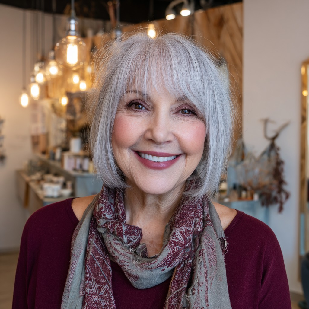 Timeless Soft Textured Bob with Gentle Layers