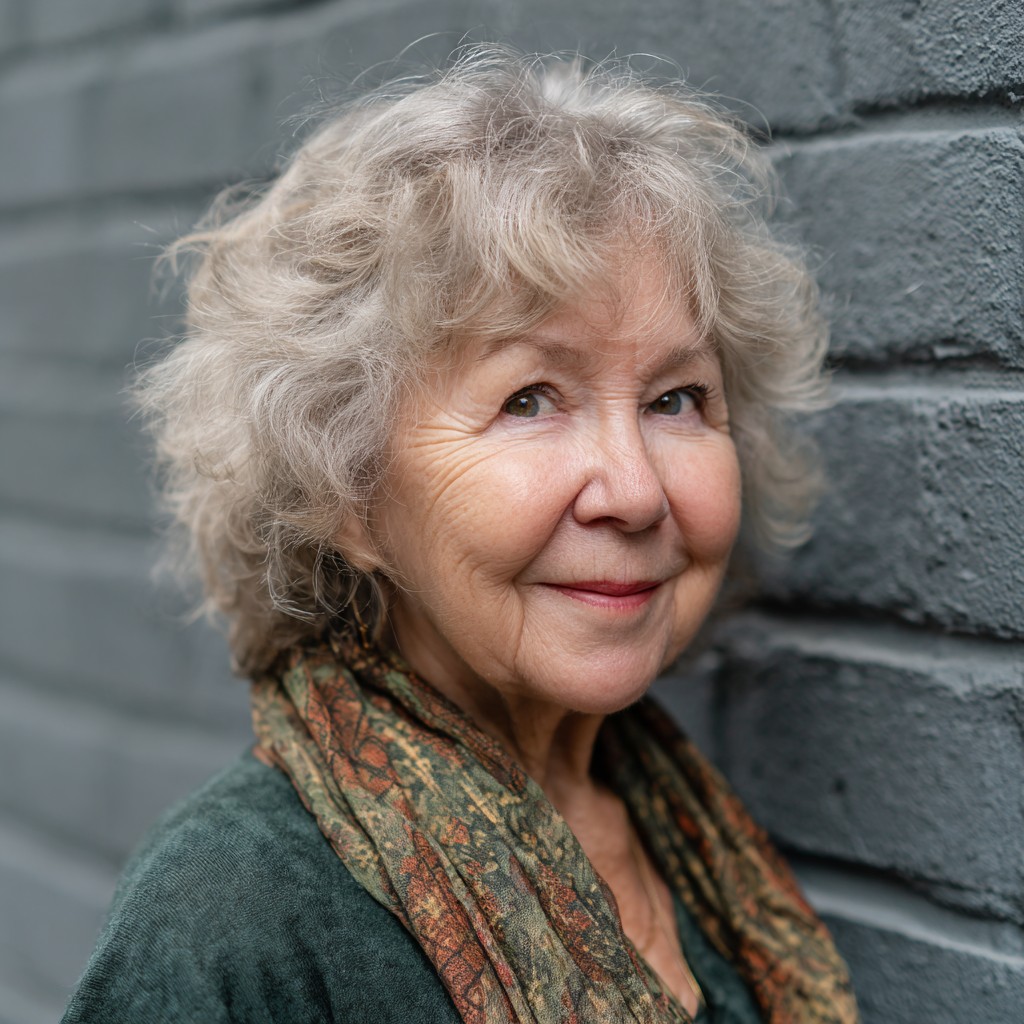 Chic Curly Feathered Cut with Soft Volume