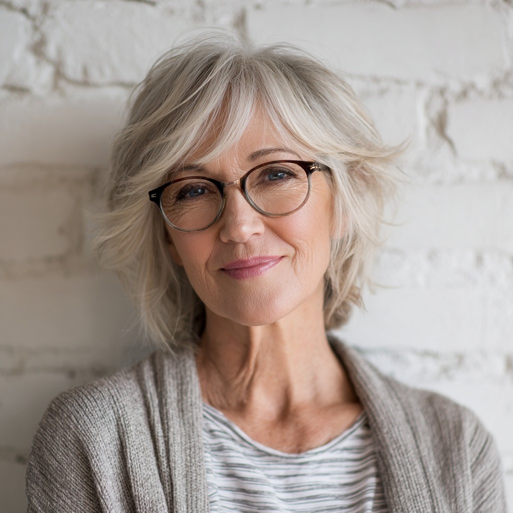 Chic Layered Feathered Cut with Soft Movement