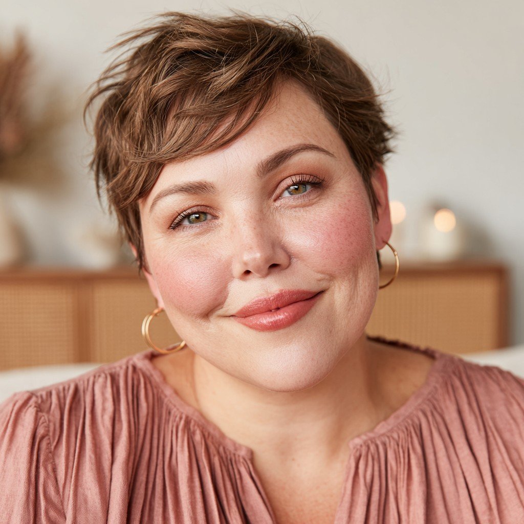 Chic Textured Short Cut with Soft Layers
