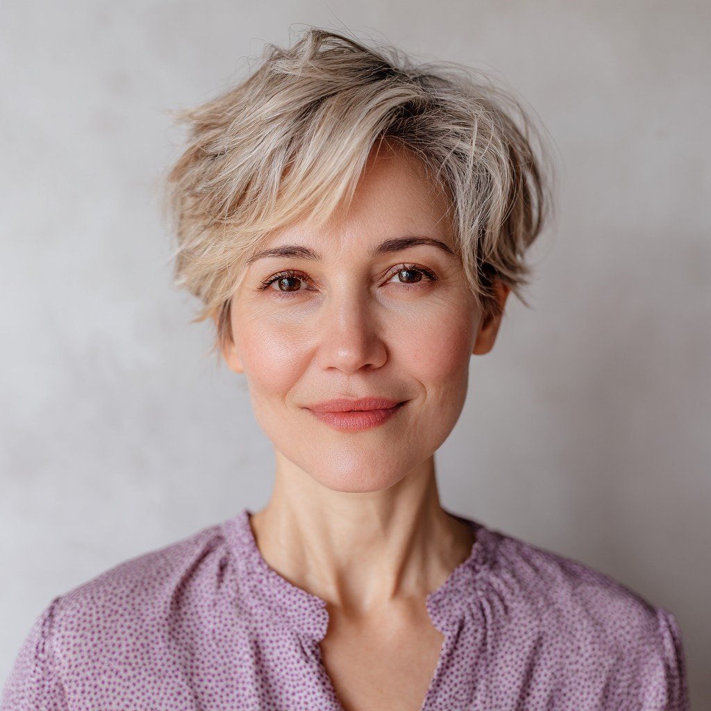 Effortless Textured Short Cut