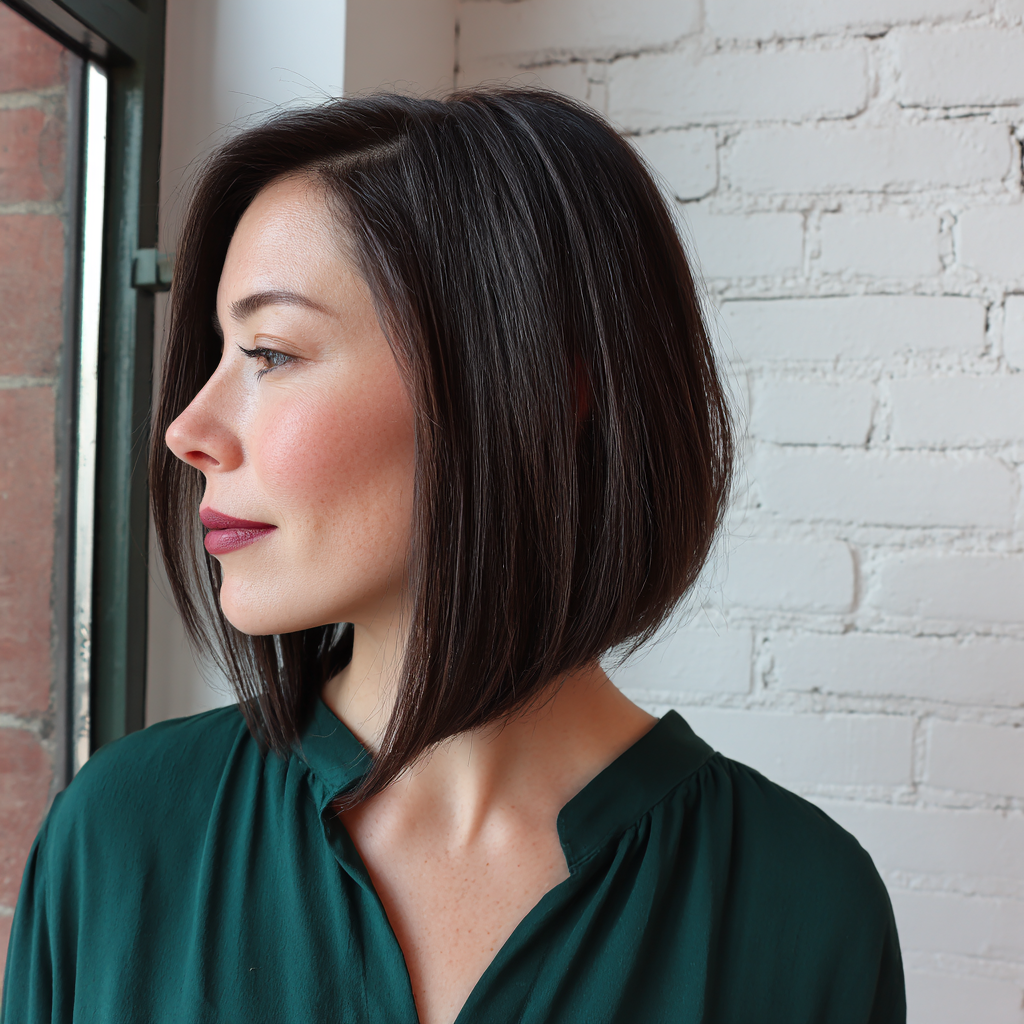 Modern Angular Bob with Subtle Movement