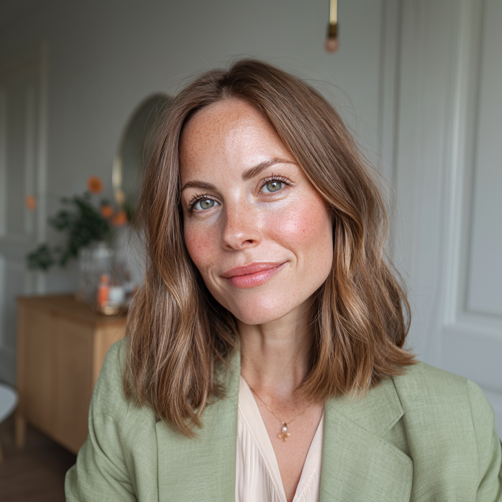 Soft Textured Mid-Length Wavy Cut
