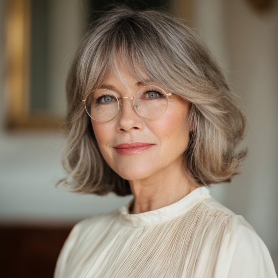 Softly Layered Bottleneck Bob with Gentle Movement