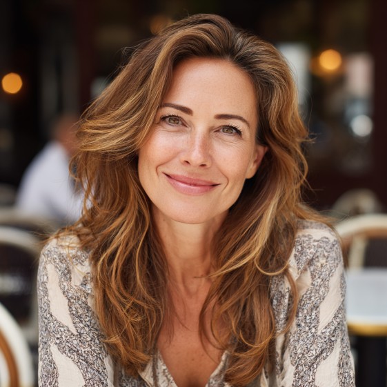 Softly Textured Flipped Cut with Natural Waves