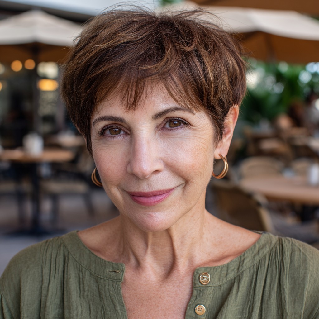 Chic Textured Pixie with Soft Layers