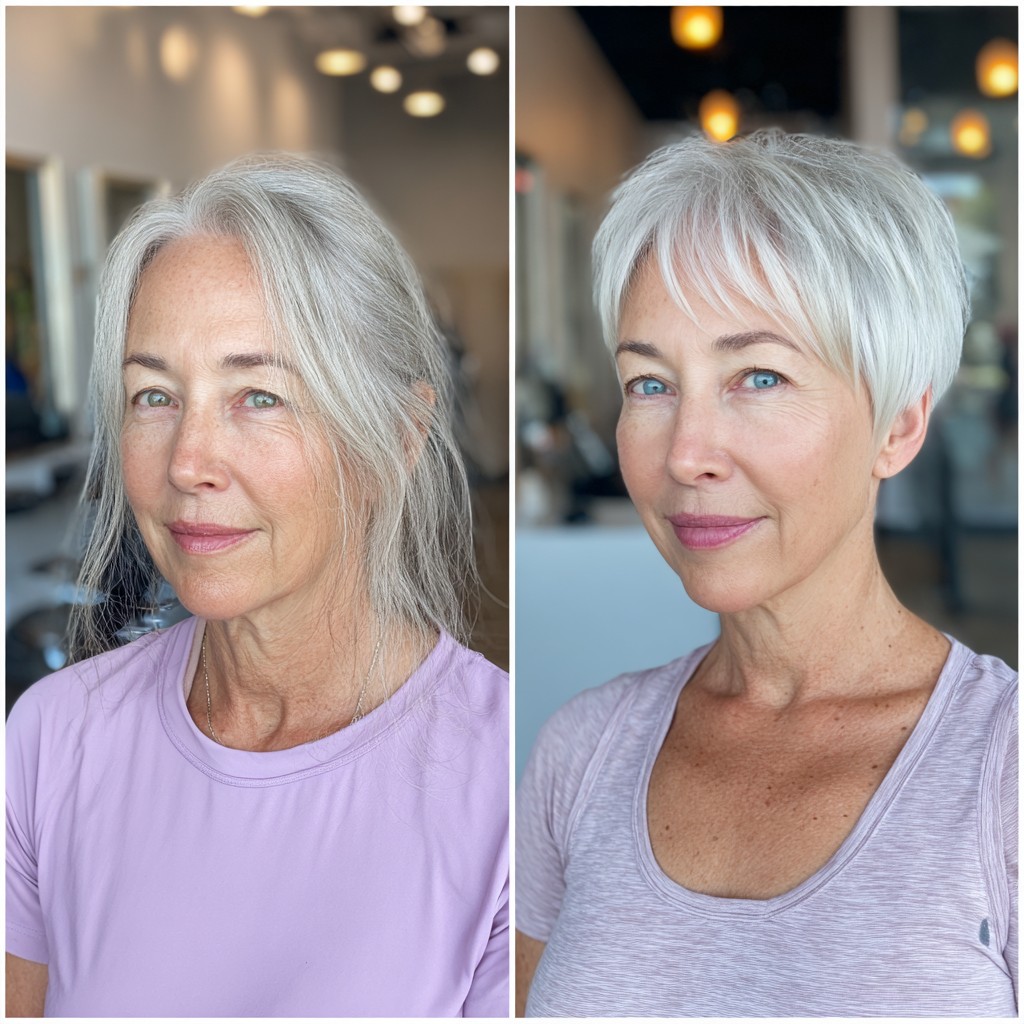 Chic Textured Short Cut with Soft Edges