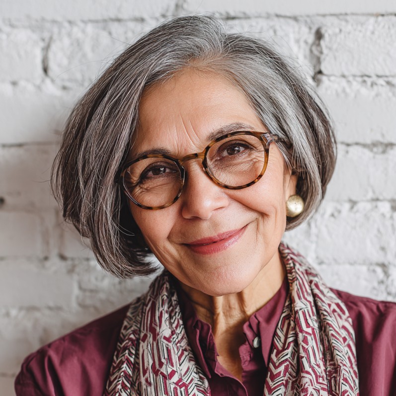 Elegant Draped Bob with Soft Texture