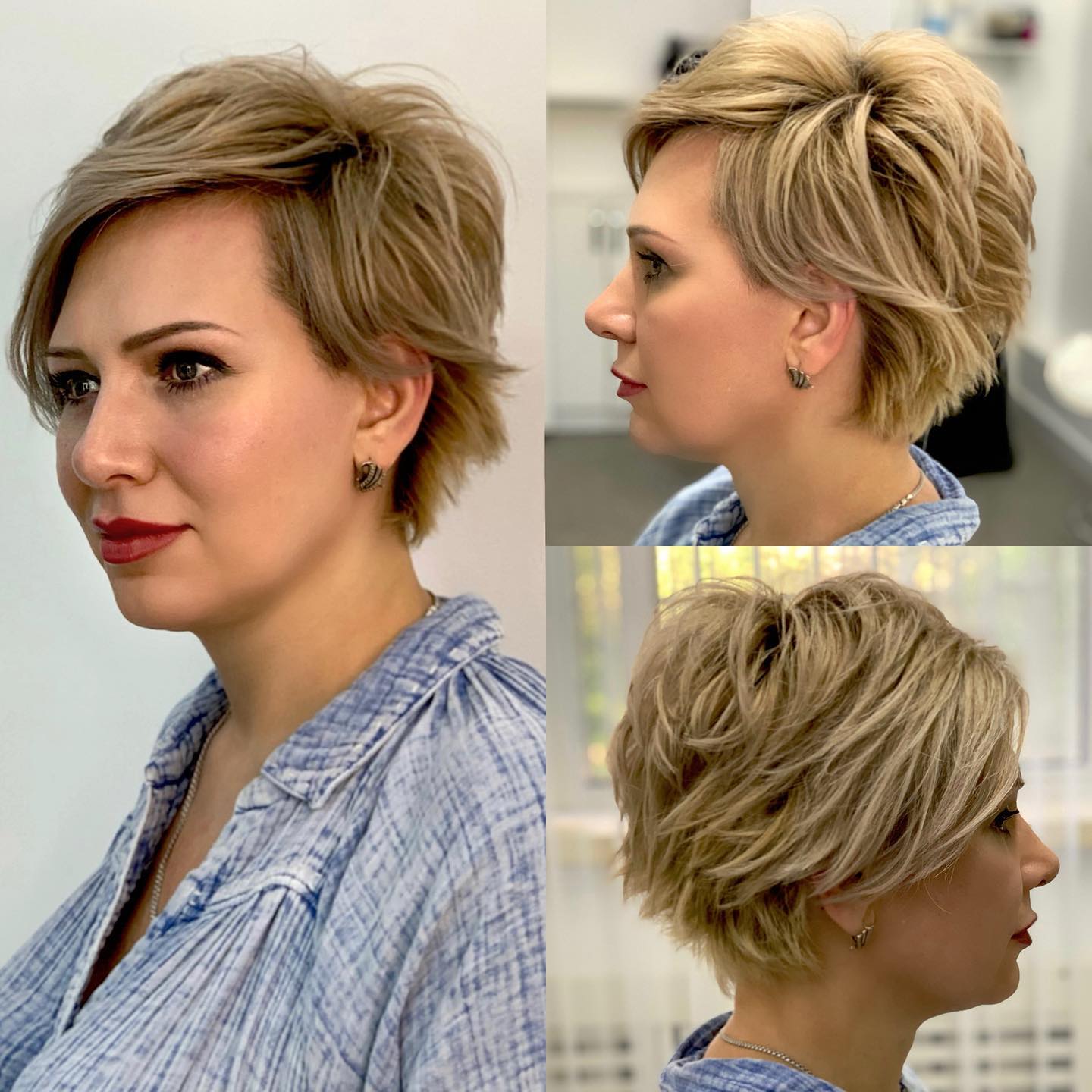 Textured Choppy Pixie Cut with Soft Layers