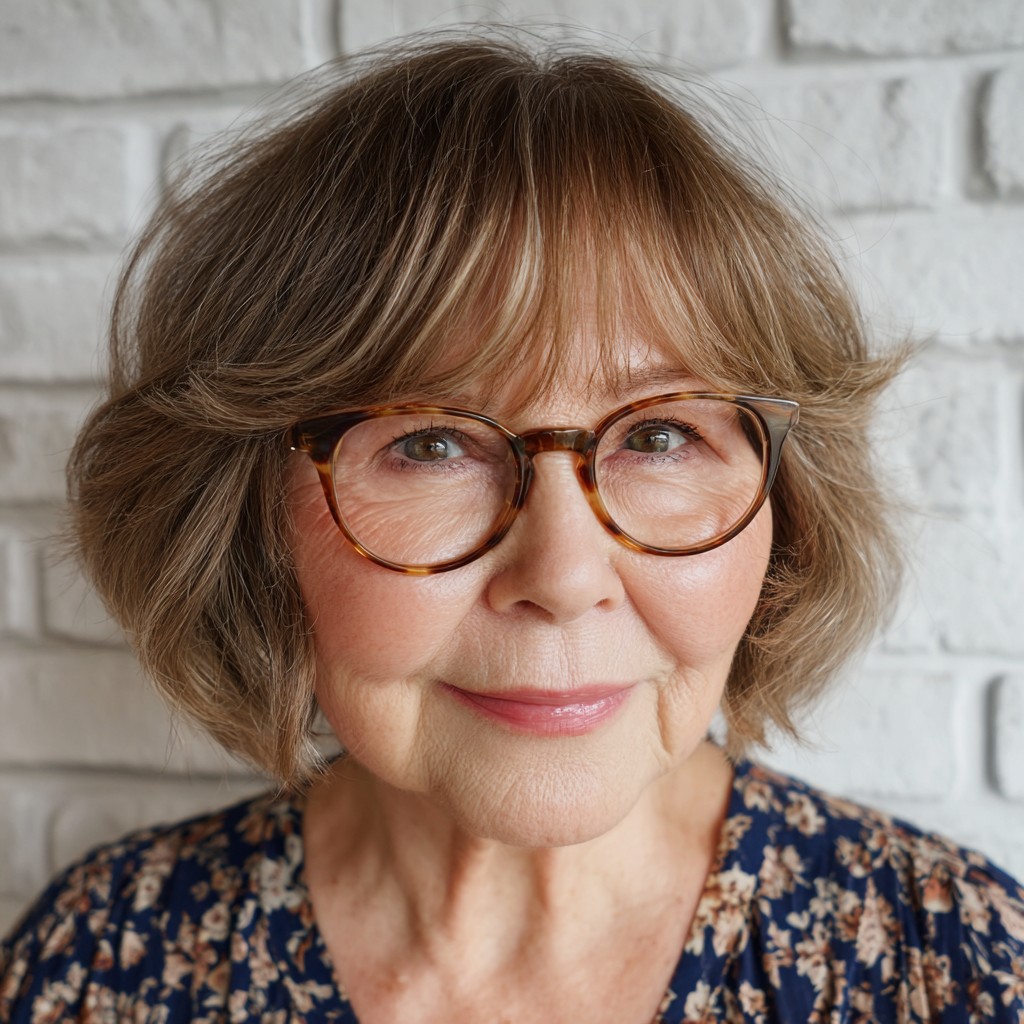 Charming Wispy Bob with Soft Layers