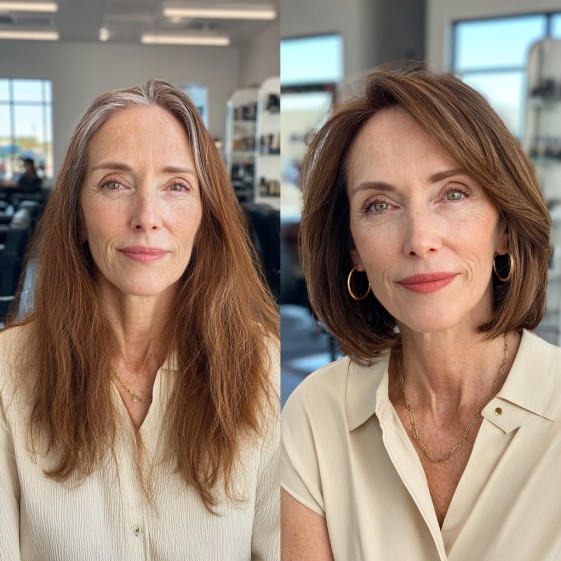 Chic Soft Bob with Subtle Layers