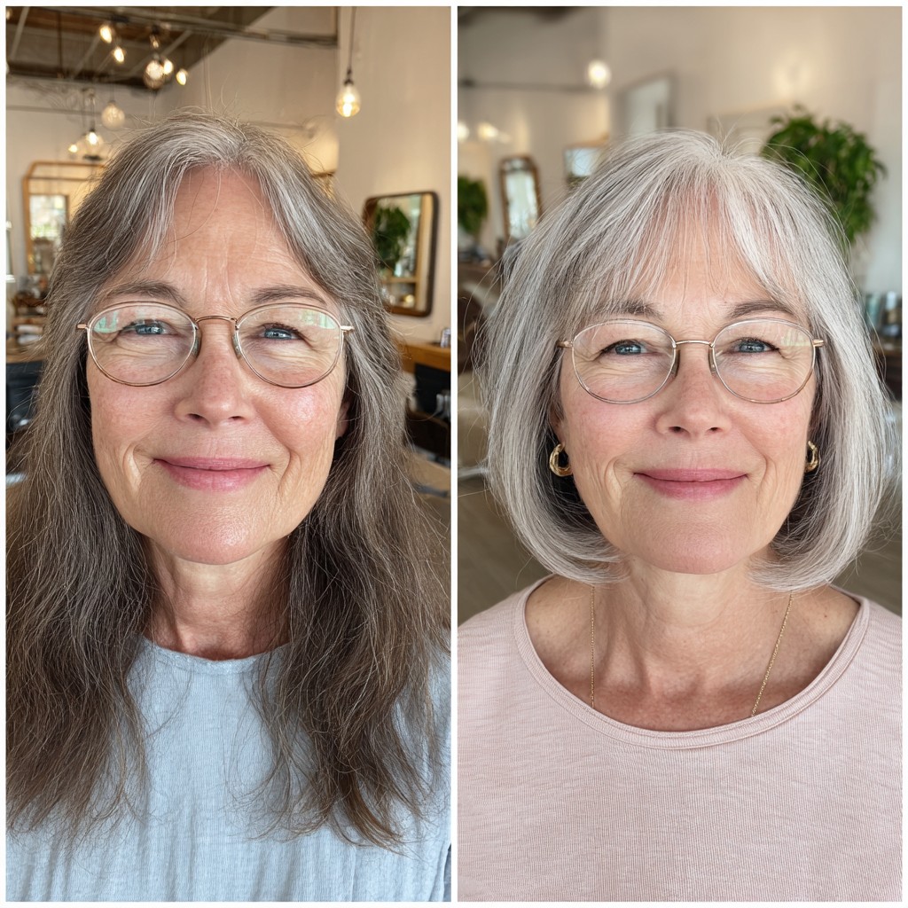 Chic Textured Bob with Feathered Layers