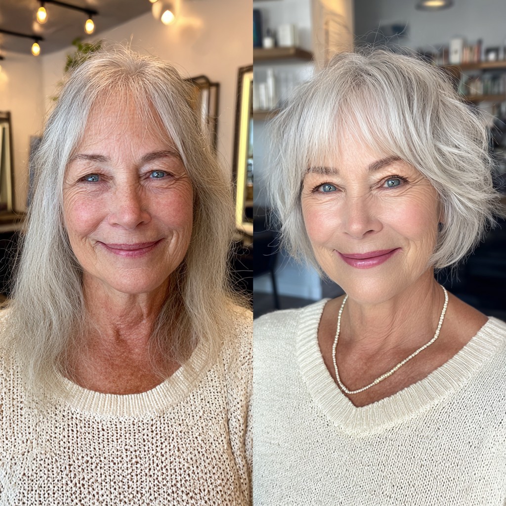 Charming Textured Short Cut with Lively Movement