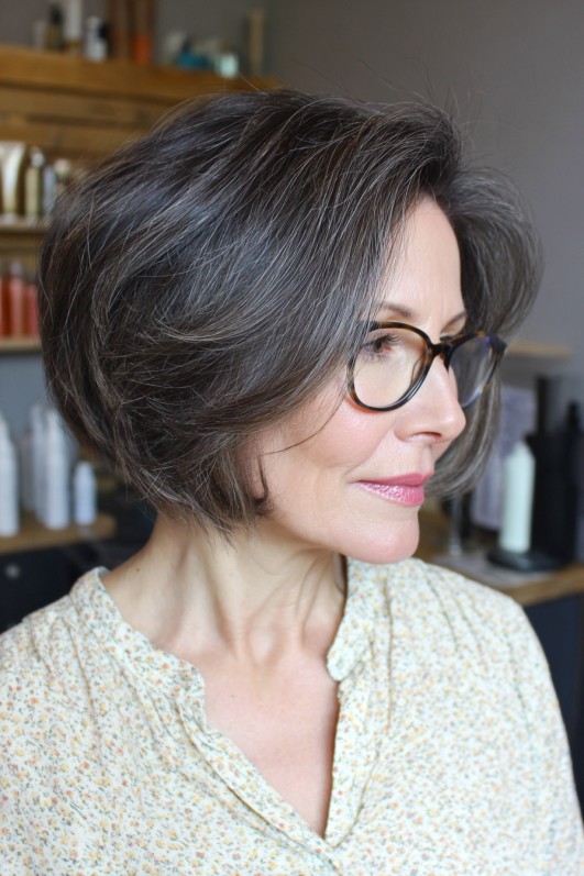 Chic Textured Bob with Soft Volume