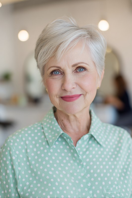 Chic Textured Pixie with Soft Layers