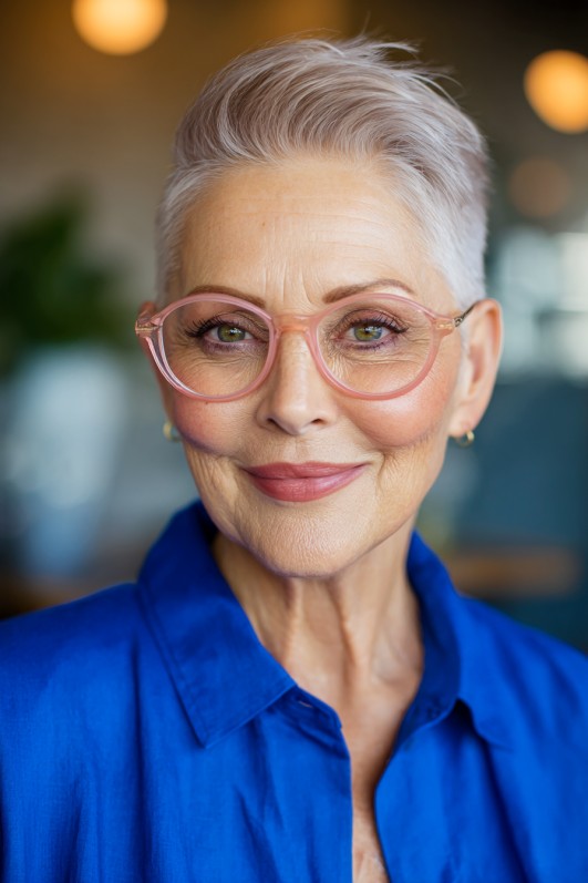 Chic Textured Pixie with Soft Volume
