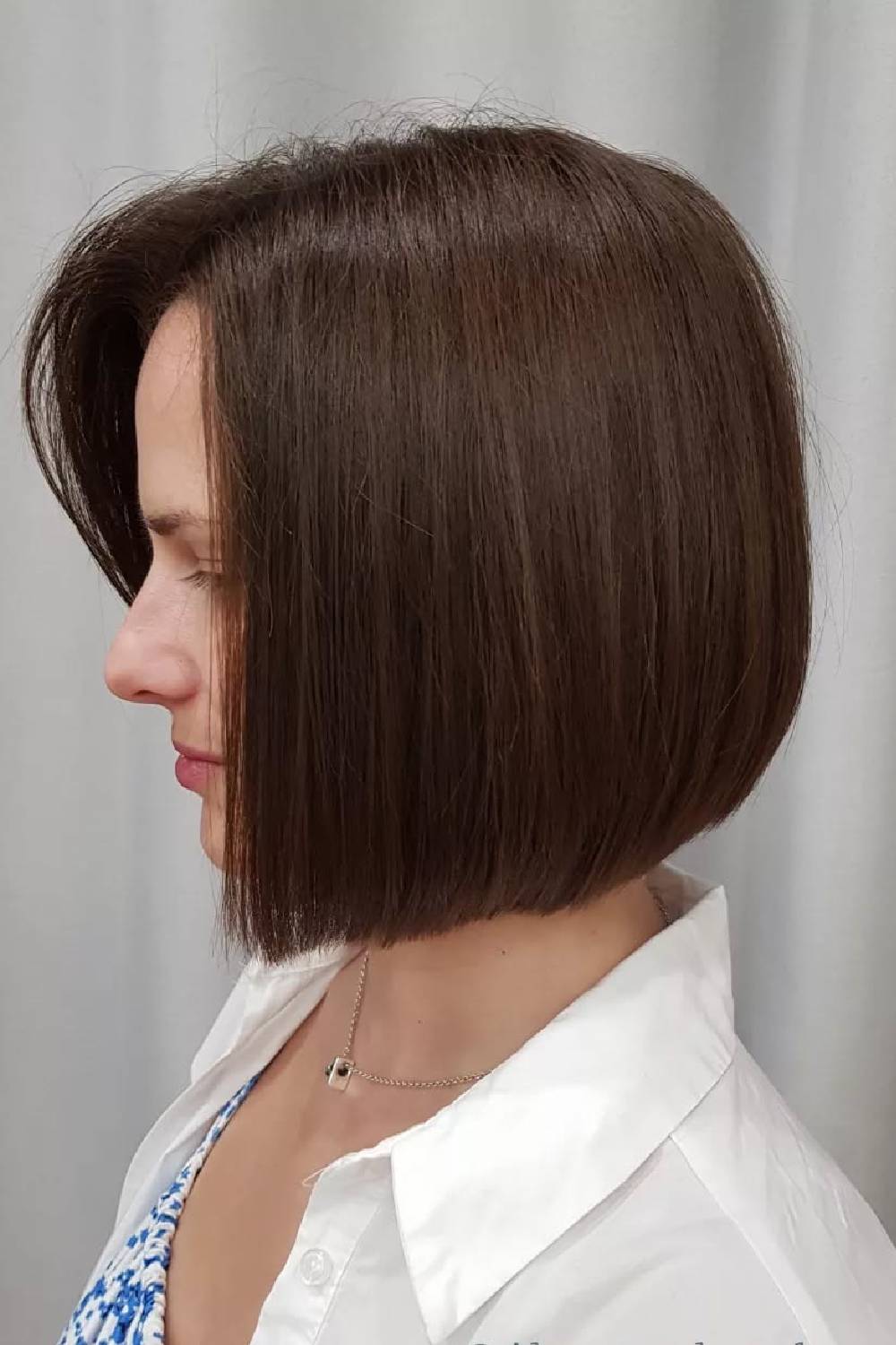 Classic Straight Bob with Subtle Texture