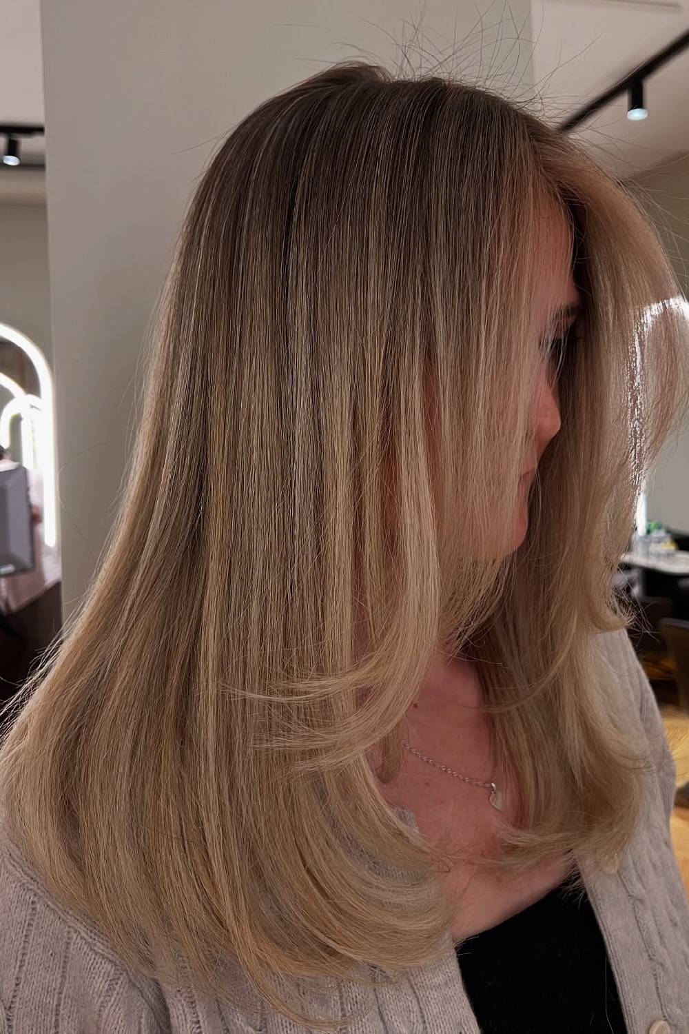 Elegant Long Layered Cut with Subtle Face-Framing Layers