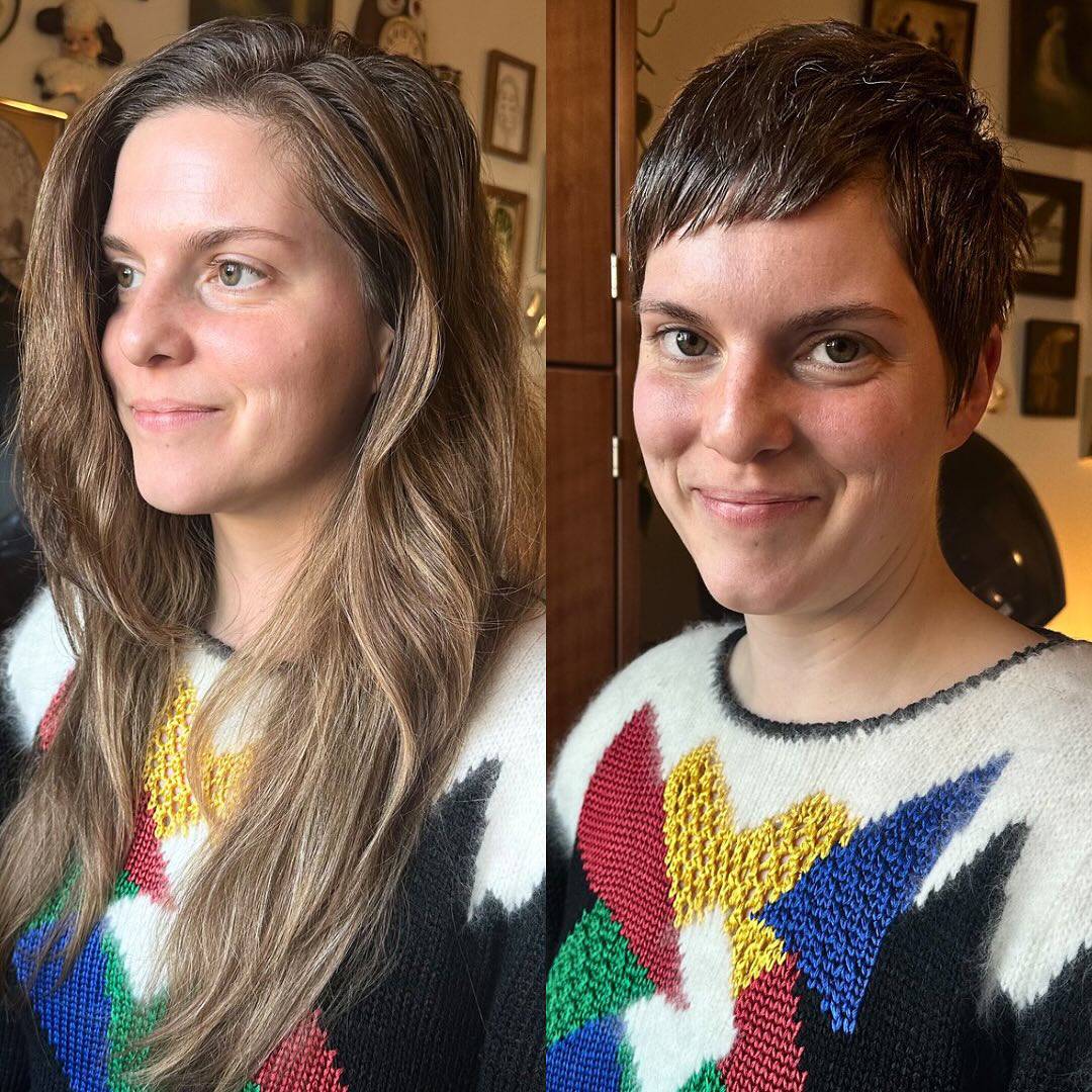 Freshly Cut Modern Pixie with Textured Layers