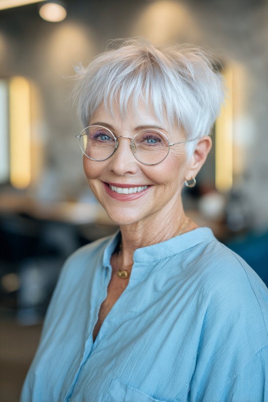 Playful Textured Pixie with Soft Layers
