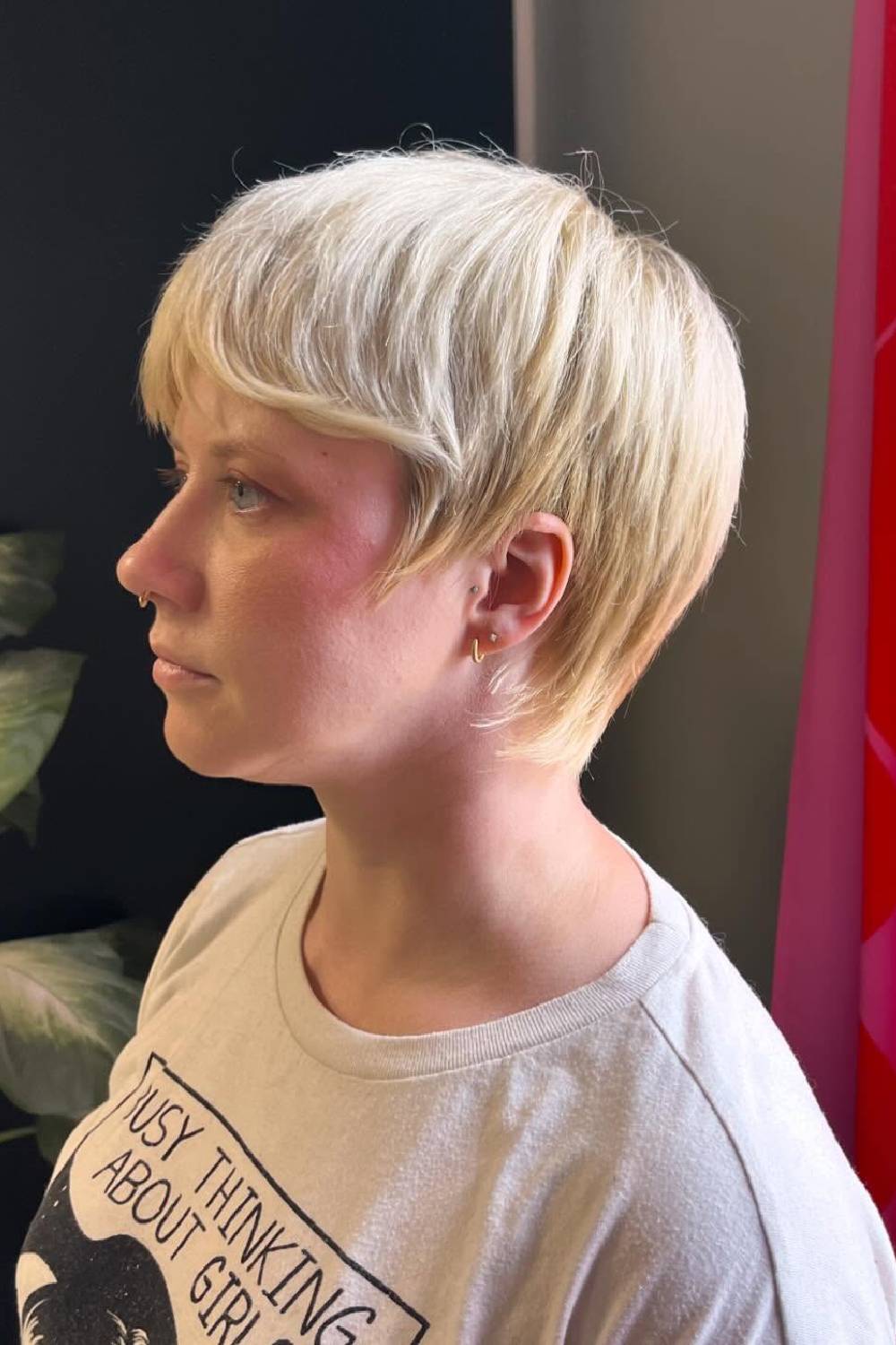 Soft Blunt Pixie with Subtle Textured Layers