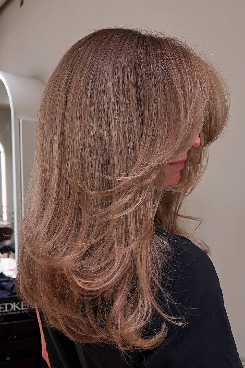 Softly Layered Touch with Subtle Face-Frame