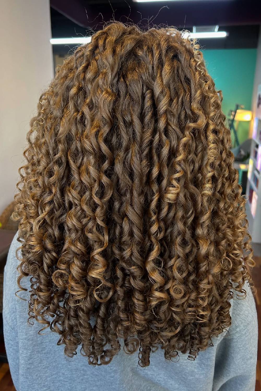 Textured Curly Cut with Defined Ringlets