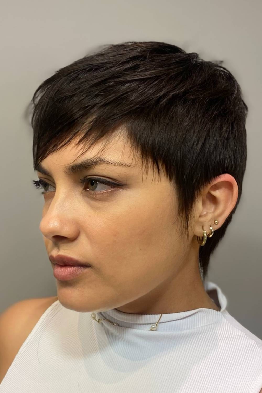 Textured Short Pixie with Playful Layers