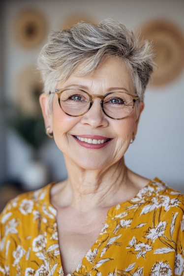 Chic Textured Short Cut with Soft Volume