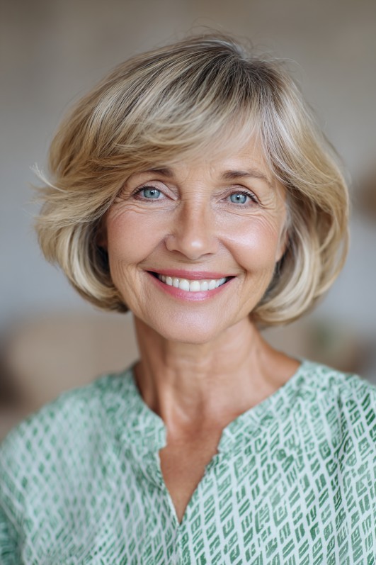 Charming Soft Textured Micro Bob with Subtle Waves