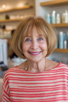 Chic Rounded Bob with Light Layers