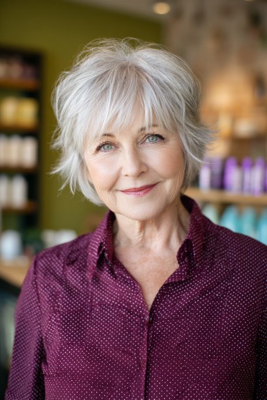 Chic Softly Textured Short Cut with Subtle Layers