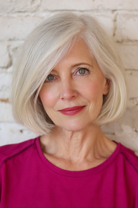 Stylish Softly Curled Bob with Subtle Layers