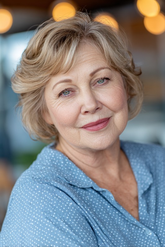 Textured Soft Bob with Gentle Volume