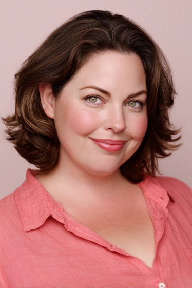 Textured Soft Bob with Gentle Waves