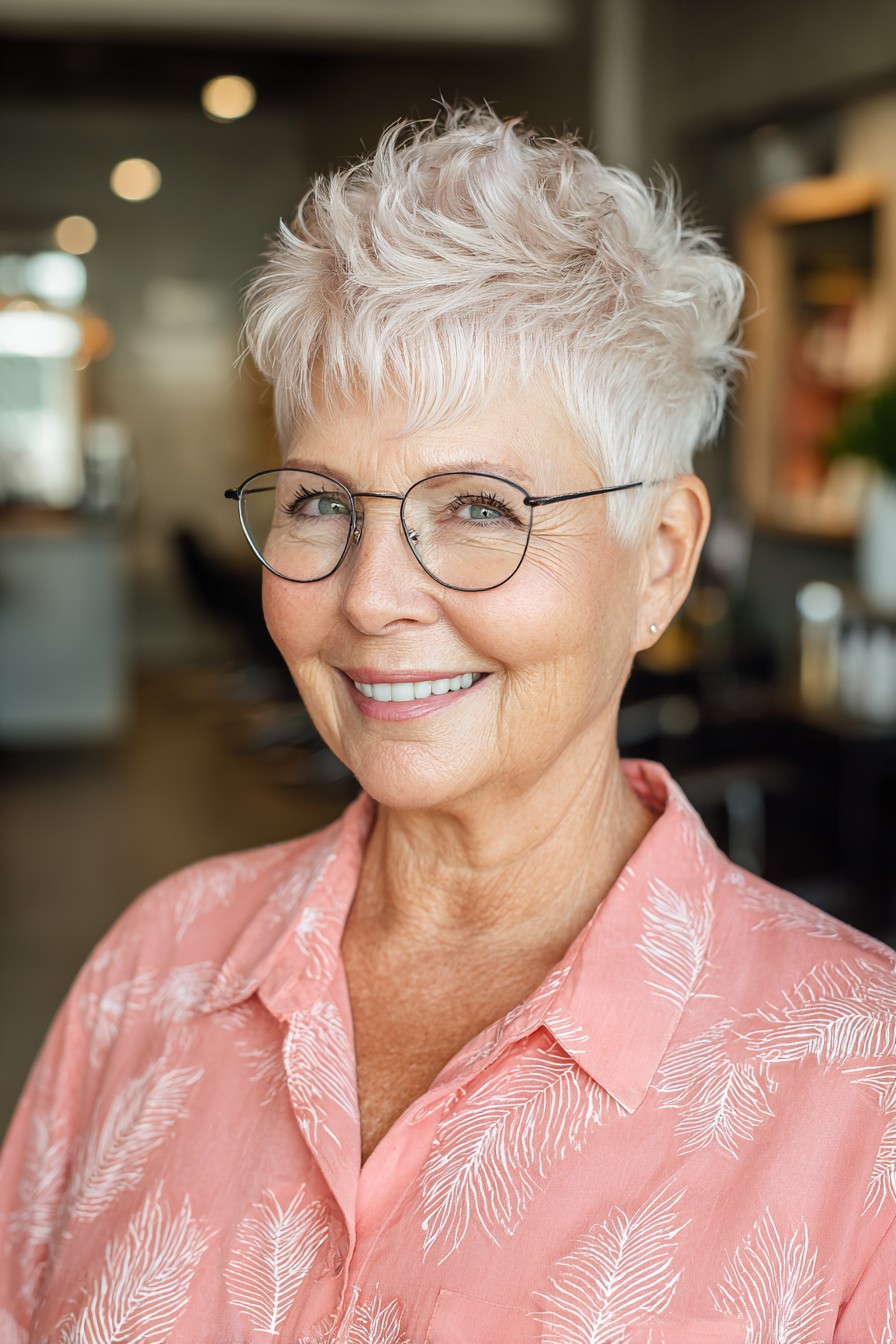 Whimsical Textured Pixie with Softly Defined Layers
