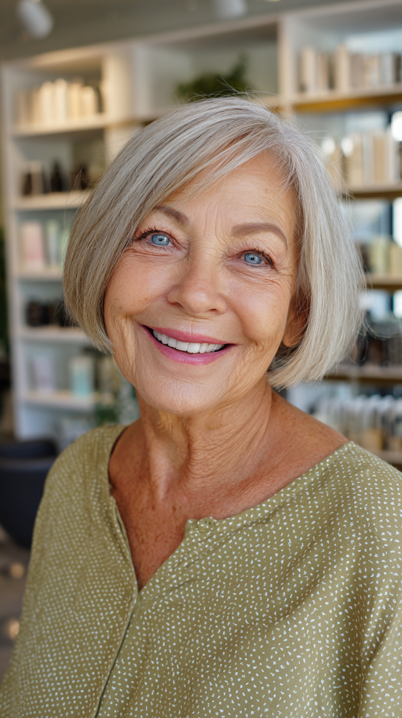 Modern Textured Bob with Soft Layers