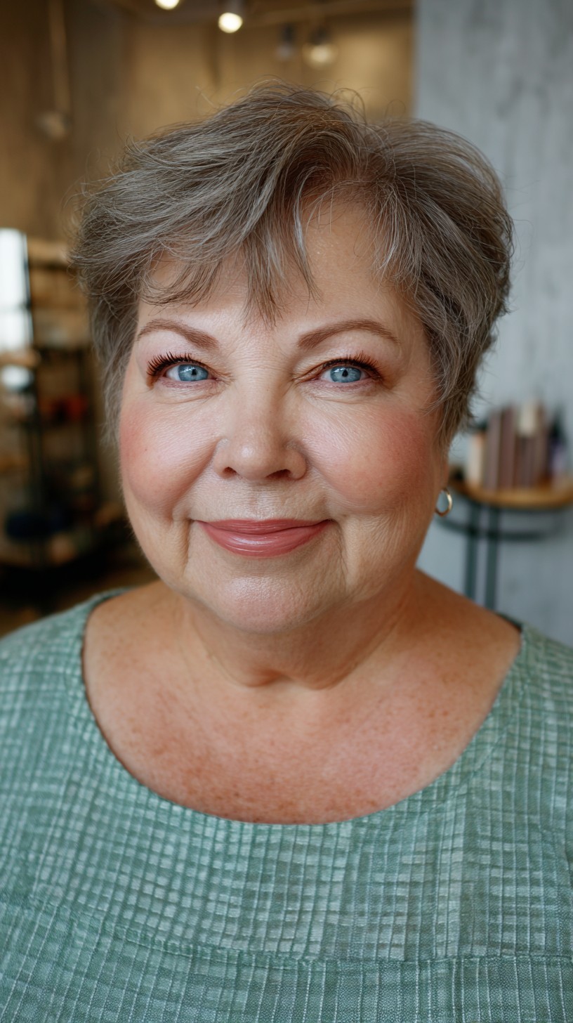 Charming Short Textured Cut with Soft Layers